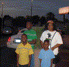 Joyce and Kids in Las Vegas July 2004